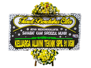 Bunga Papan Ucapan Dukacita #34