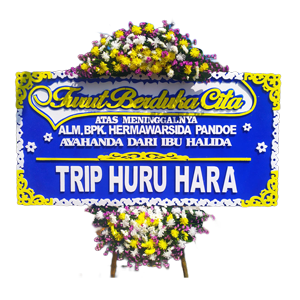Bunga Papan Dukacita #40