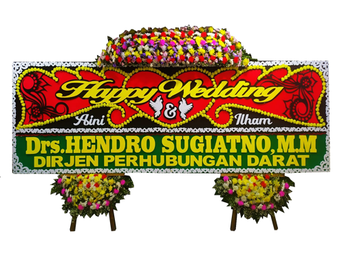 Bunga Papan Wedding #02