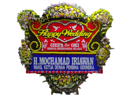 Bunga Papan Wedding #03