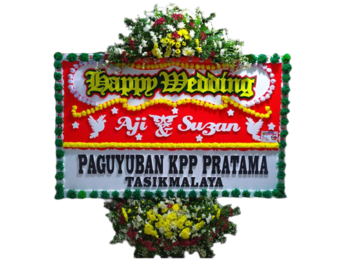 Bunga Papan Wedding #10