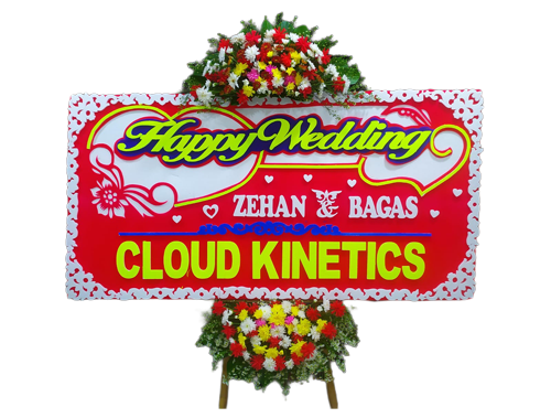 Bunga Papan Wedding #13