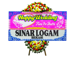 Bunga Papan Wedding #19