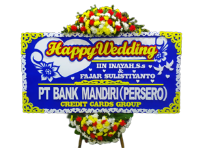 Bunga Papan Wedding #25