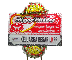 Bunga Papan Wedding #29