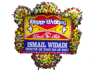 Bunga Papan Wedding #32