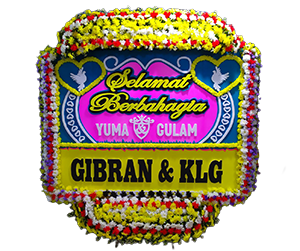 Bunga Papan Wedding #33