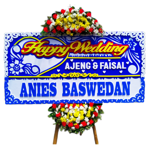 Bunga Papan Wedding #36