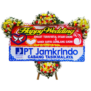 Bunga Papan Wedding #39