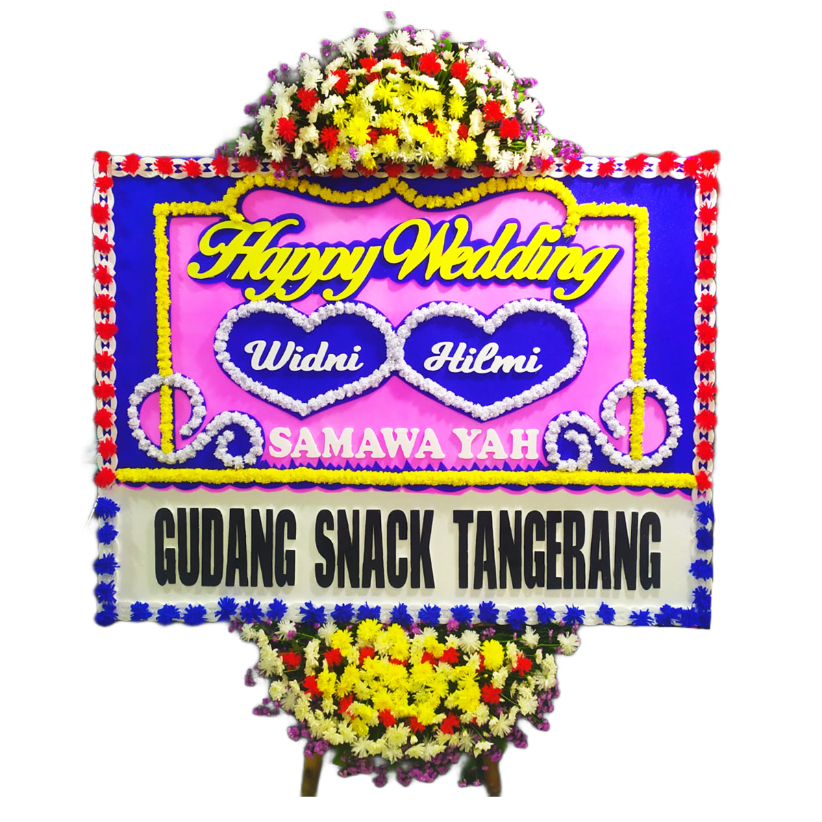 Bunga Papan Wedding #40