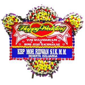 Bunga Papan Wedding #42