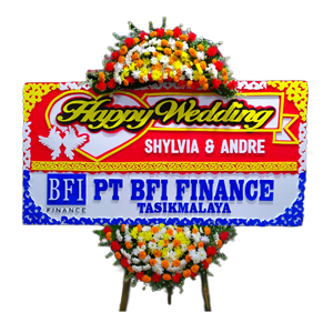 Bunga Papan Wedding #44