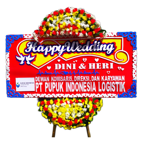 Bunga Papan Wedding #48