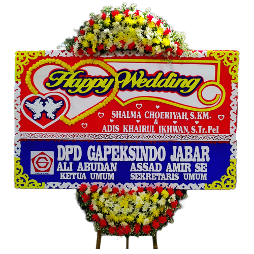 Bunga Papan Wedding #49