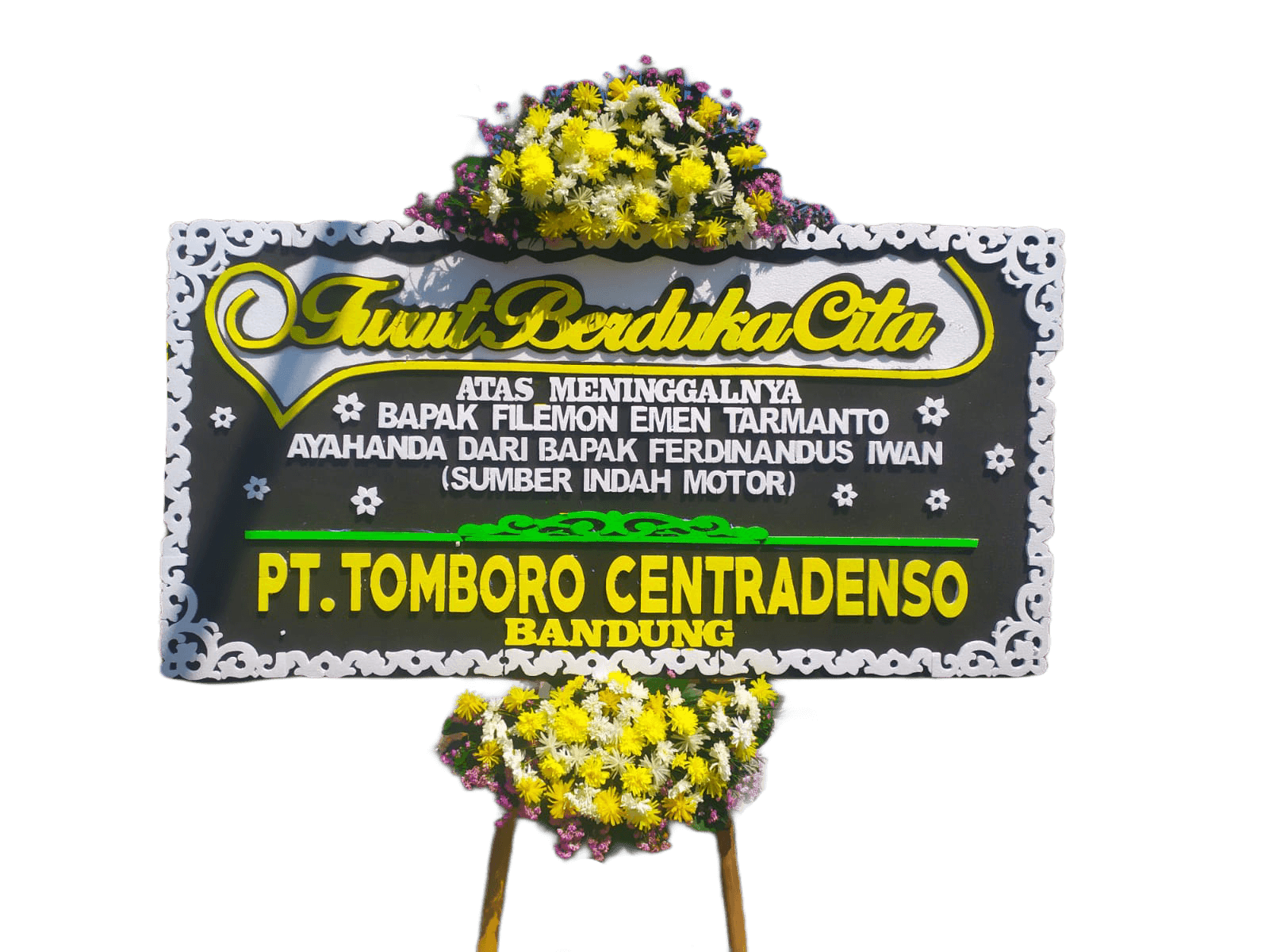 Bunga Papan Dukacita #04