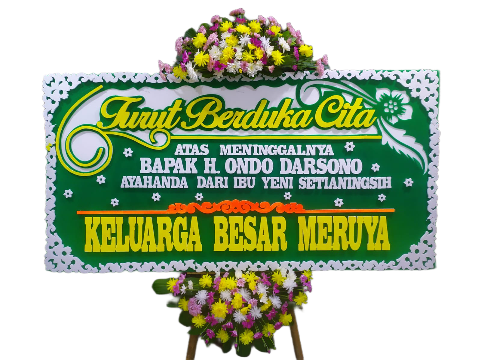 Bunga Papan Dukacita #07