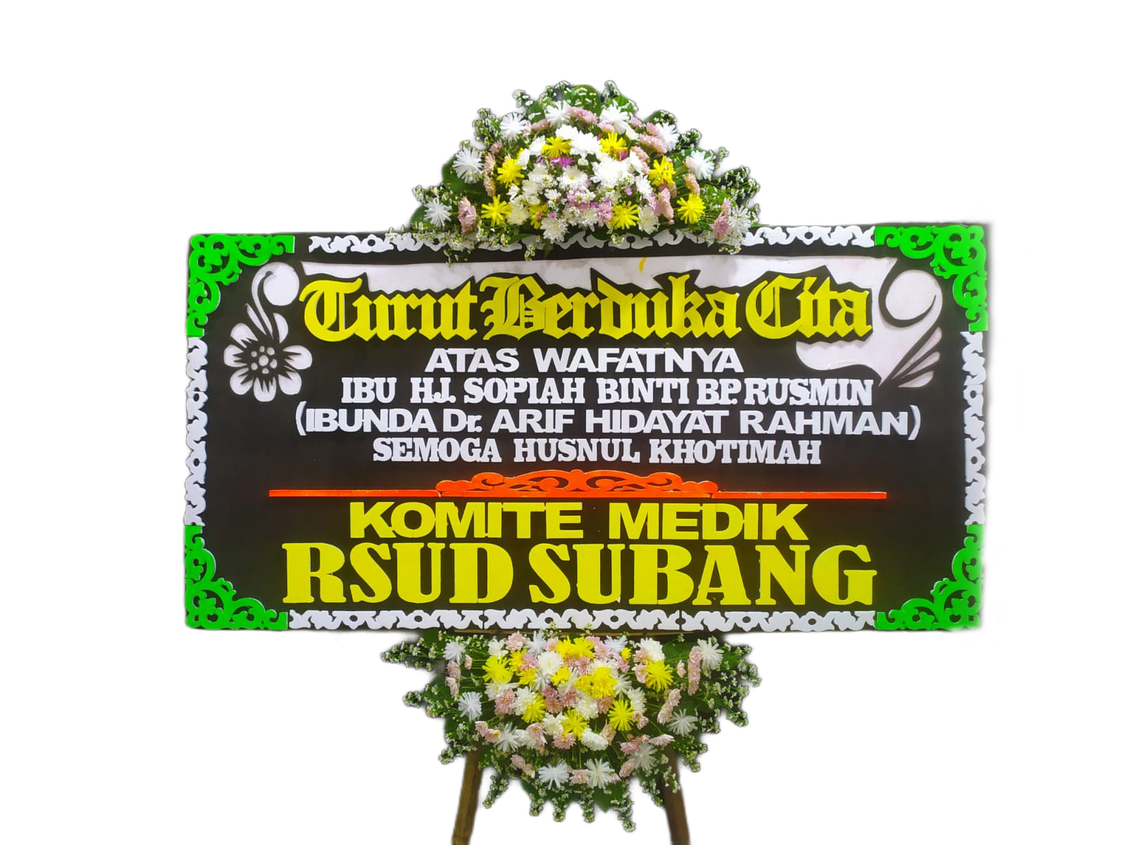 Bunga Papan Dukacita #08