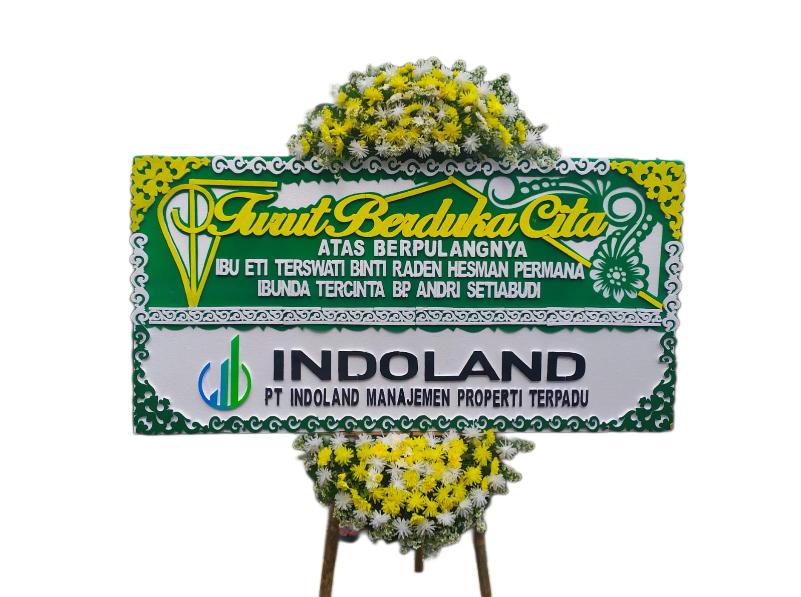 Bunga Papan Dukacita #10