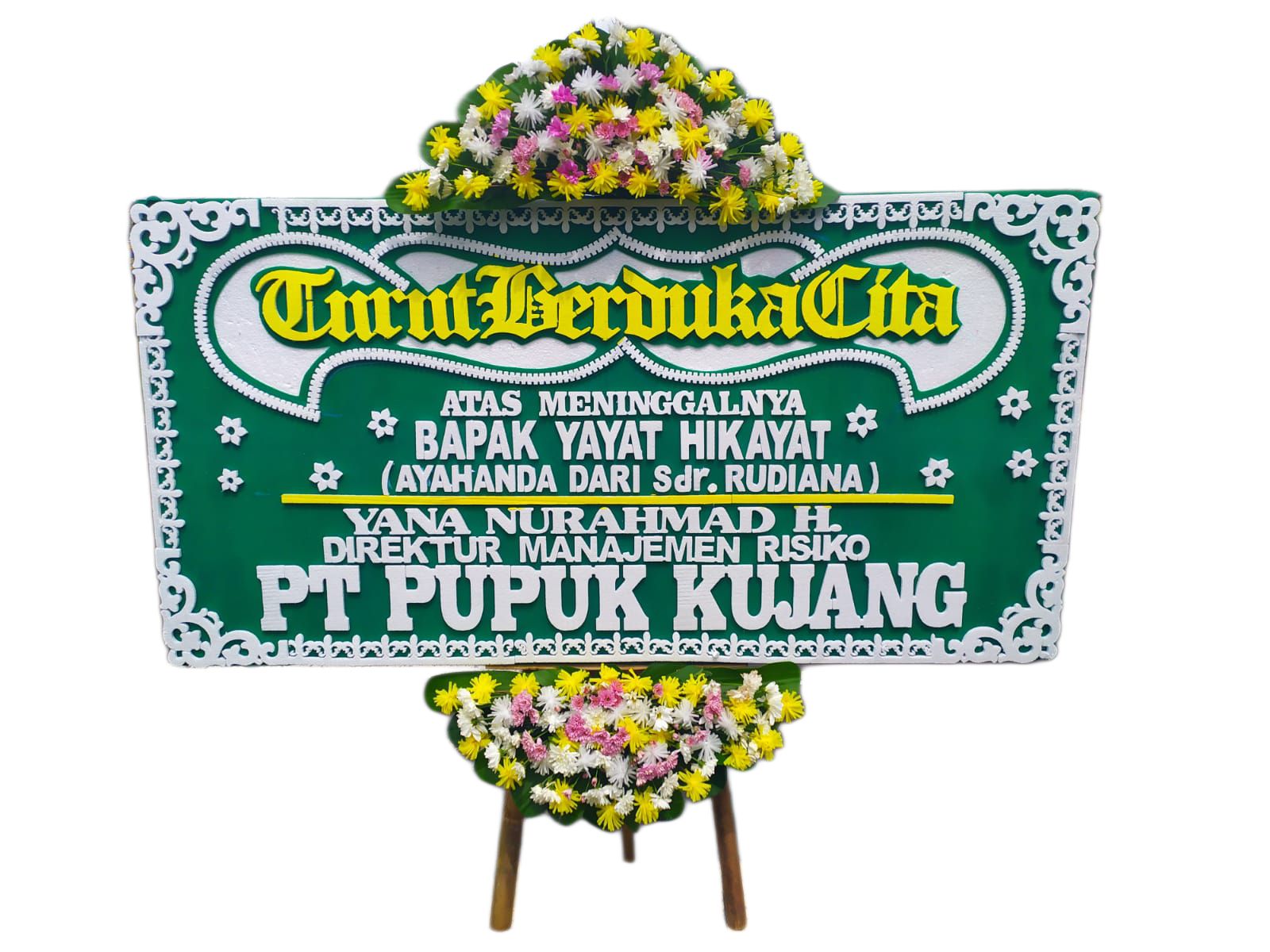 Bunga Papan Dukacita #12