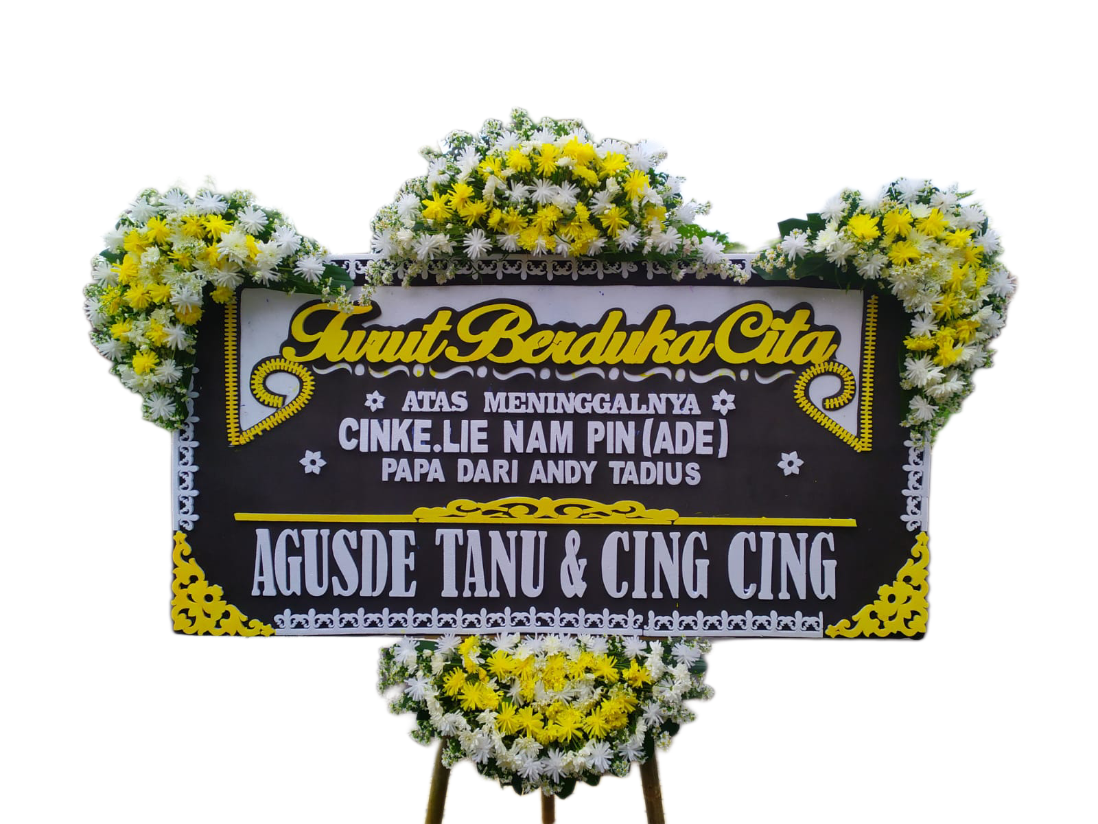 Bunga Papan Dukacita #41