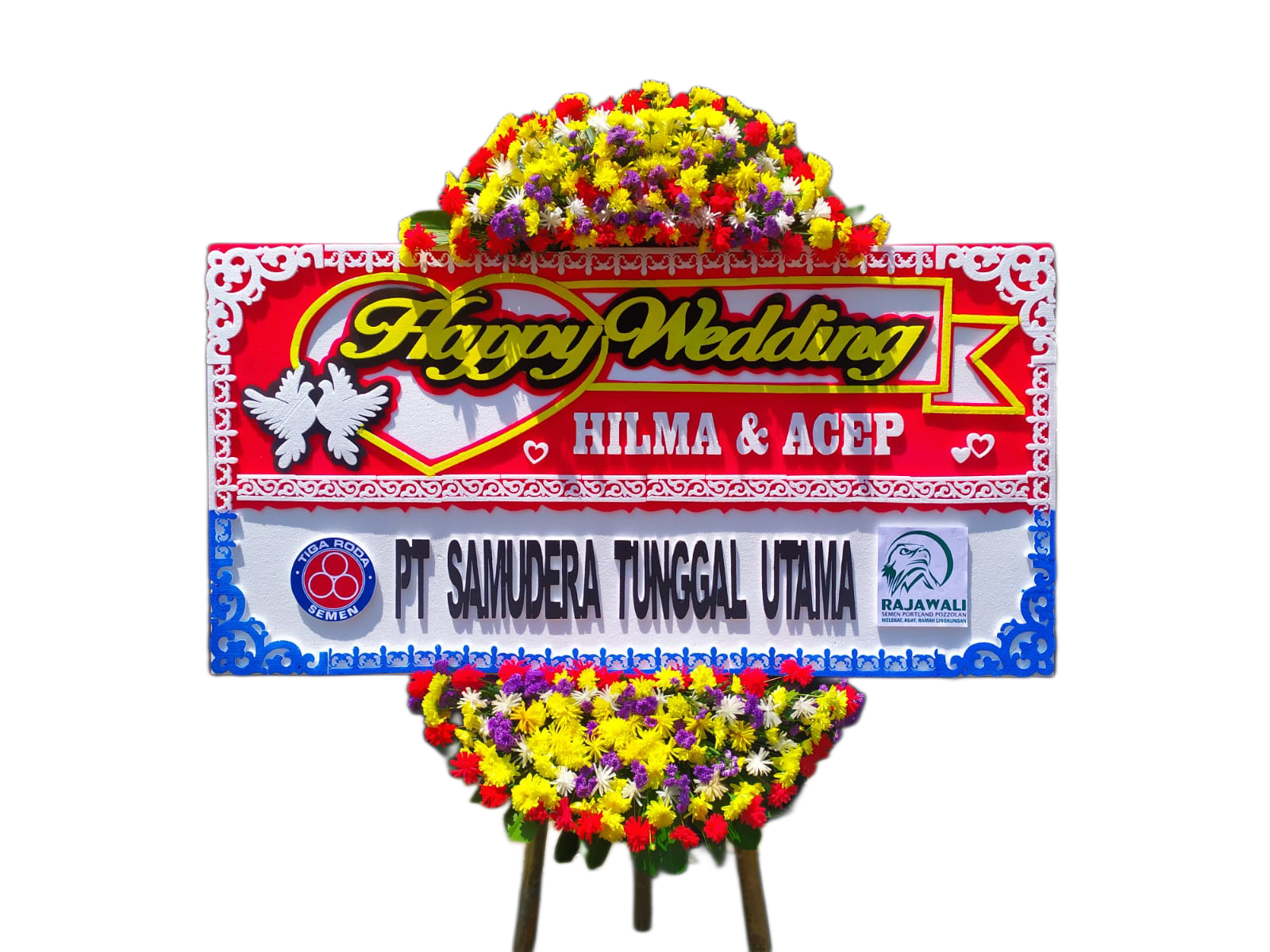 Bunga Papan Wedding #35